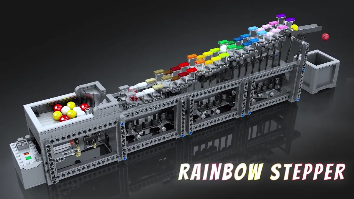 لگو مولدکینگ 26004 Rainbow Stepper
