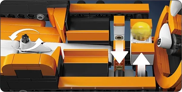 لگو مولد کینگ 26008 Harp Track