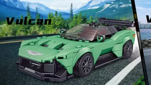 لگو مولدکینگ 27009 ماشین مینیاتوری Aston Martin vulcan