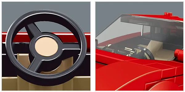 لگو مولدکینگ 27012 ماشین مینیاتوری Ferrari Testarossa