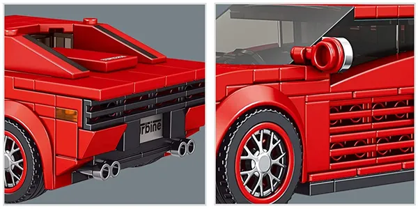 لگو مولدکینگ 27012 ماشین مینیاتوری Ferrari Testarossa