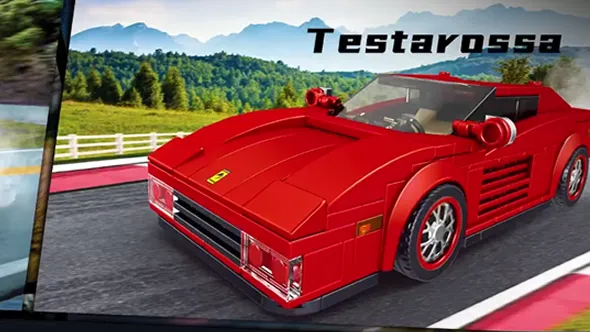 لگو مولدکینگ 27012 ماشین مینیاتوری Ferrari Testarossa