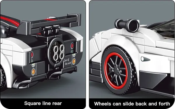 لگو مولدکینگ 27030 ماشین مینیاتوری Pagani Zonda R