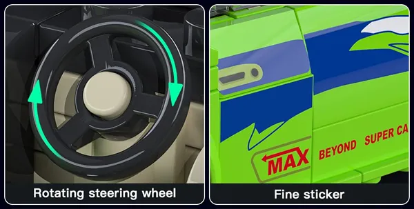 لگو مولد کینگ 27033 ماشین مینیاتوری Mitsubishi Eclipse