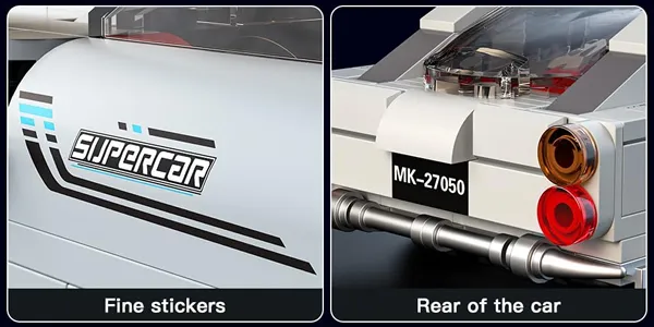 لگو مولد کینگ 27050S ماشین مینیاتوری Aston Martin 007