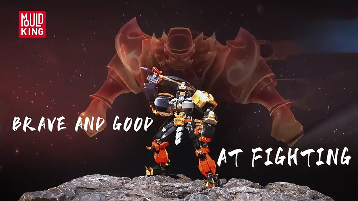 لگو مولدکینگ 93004 پنج ژنرال ببر ژانگ فی Five Tiger Generals Zhang Fei
